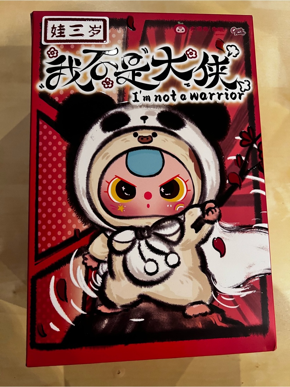 Baby Three I'm Not a Warrior blind box NIB